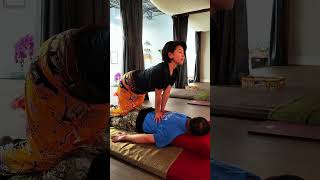 Cobra Stretch in Thai Massage | Deep Shoulder & Back Stretch