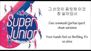 Download Lagu Super Junior SPY Hangul Romanized English Sub Lyrics MP3