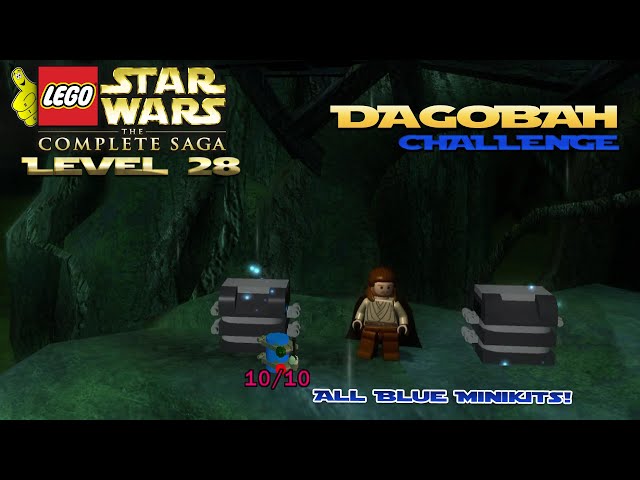 med tiden Mission Optagelsesgebyr Lego Star Wars TCS: Ep 5 Chap 4 / Dagobah CHALLENGE (All Blue Minikits) -  HTG - YouTube