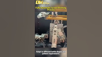 ✨DEMA Machine Fully Automatic Screen Printing Machine for Round Cosmetic cans