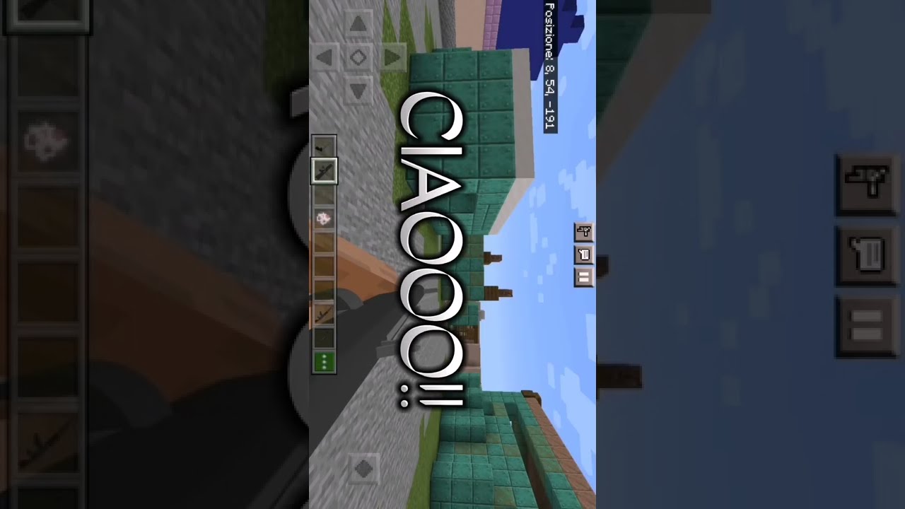 come giocare a minecraft con la mod delle armi sul telefono😁