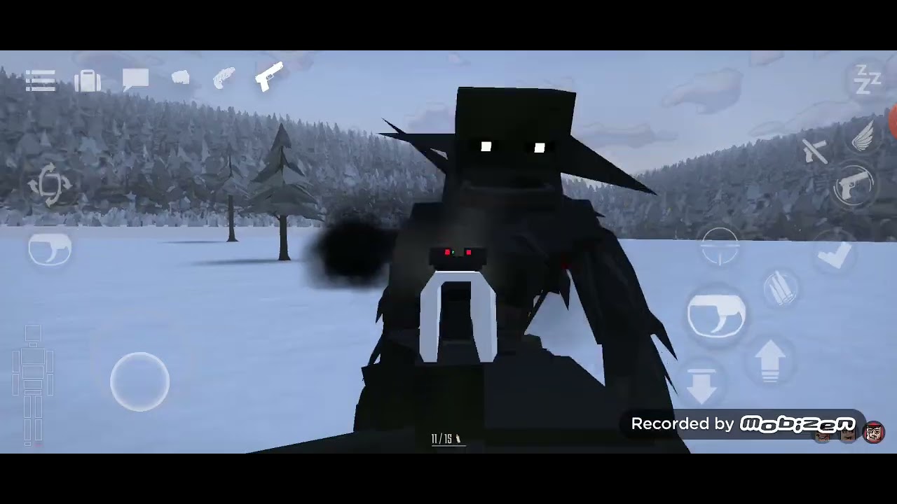 Matando dois shadow mutantes apenas com uma pistola e ak 47