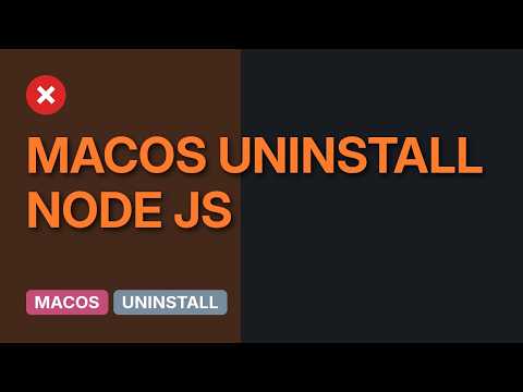 Uninstall Node.js (3 Solutions!!)