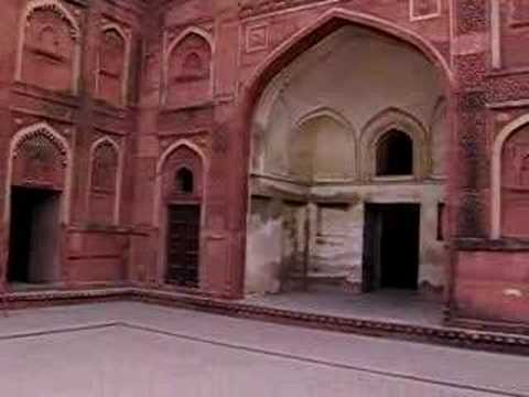 Tour of the red fort at Agra