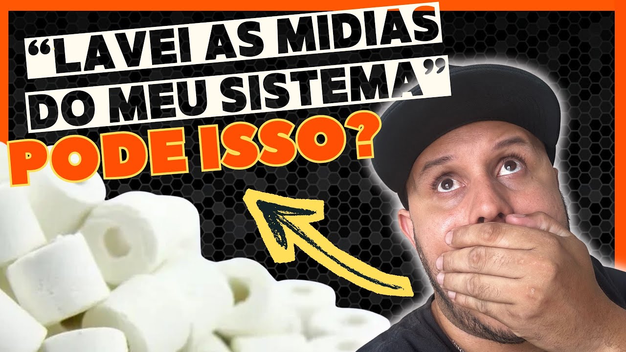 LAVANDO AS MIDIAS BIOLÓGICAS |  Sem resetar a biologia! 💦🦠
