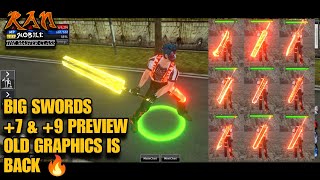 Download lagu RAN Mobile: The Master Class - OLD STYLE GRAPHICS IS BACK! SHOWING YOU SW BIGSWORDS  7 &  9 PREVIEW