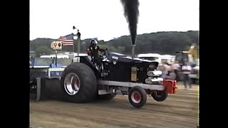 Hoosier State Tractor Pulling Assn. 1995 Crown Point, Indiana 10,000 Pro Stock and Mixed Open class