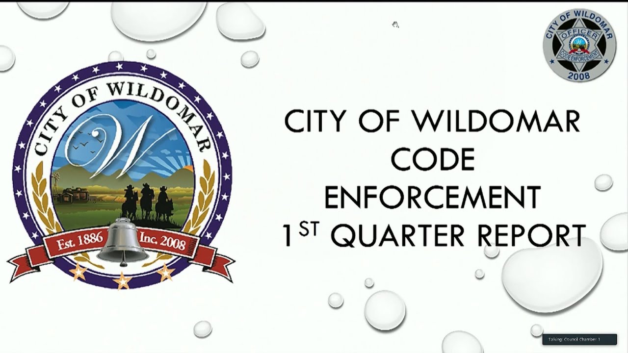 October 13, 2021 Code Enforcement Update