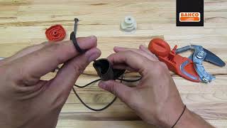 BAHCO TELESCOPIC TOP PRUNER ATP-230-410  ROPE FOR CUTTING HEAD REPLACEMENT VIDEO GUIDE
