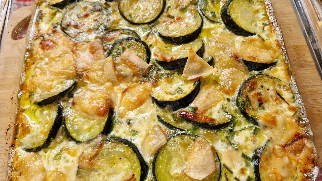 GRATIN DE COURGETTES