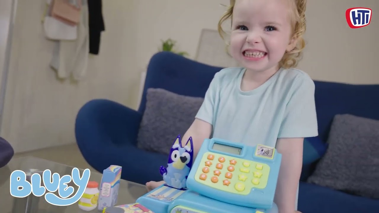 Bluey Cash Register with Accessories