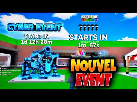 Reveal sur le NEW EVENT CYBER & ALIEN Steal the Brainrot