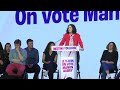 Europennes manon aubry fustige la troka macron glucksmann bellamy  afp extrait