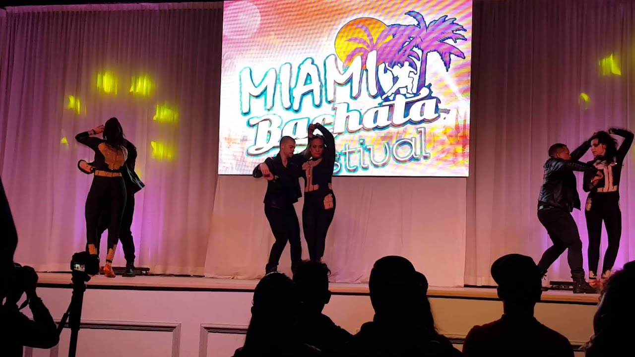 LA FUERZA DANCE CFL MIAMI BACHATA FESTIVAL YouTube