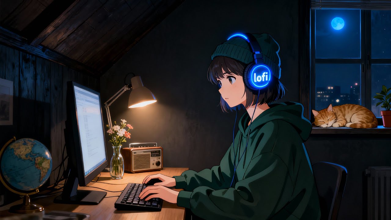 Lofi Hip Hop Mix 📚 Chill Beats to Study, Work & Relax 🌙 2 A.M Study Session