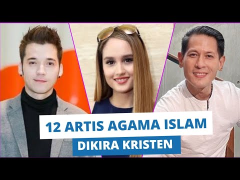 BUKAN KRISTEN!! 12 ARTIS Indonesia yang sejak LAHIR Islam