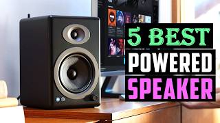 Best Powered Speakers 2026 | Top 5 Best Powered Bookshelf Speakers 2026