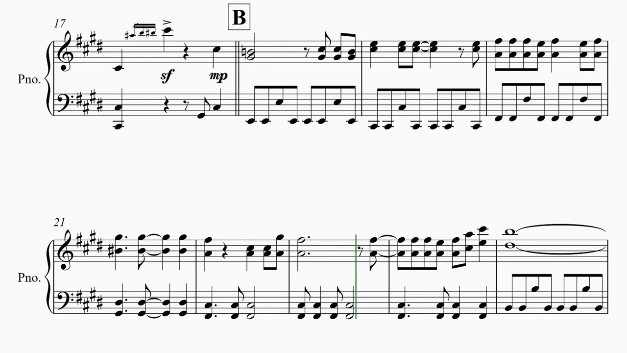 いいことあるさ】 里空 楽譜作成 耳コピ - YouTube