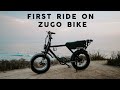 First Ride on Zugo Rhino Bike