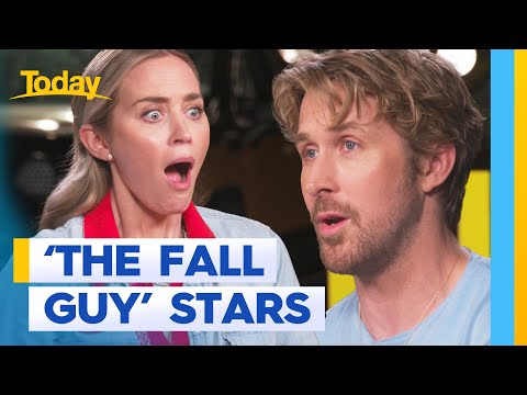 Emily Blunt and Ryan Gosling catch up with Today | Today Show Australia