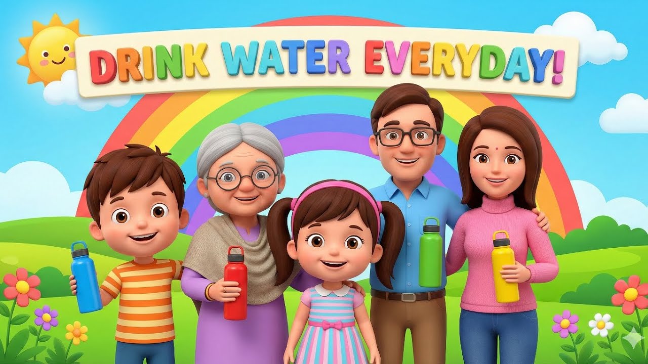 Chhoti Drinking Water Song 💧 | Healthy Habits Rhymes For Kids | Chhoti Rhymes