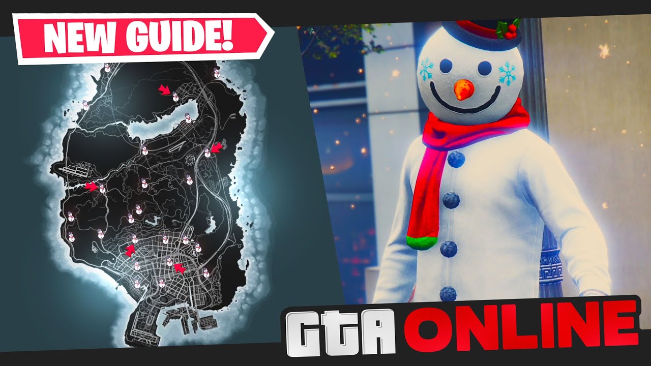 Where to find all the Snowmen in GTA Online: How to unlock The