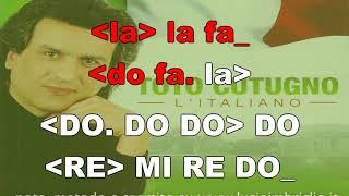Miniatura del video "L'Italiano - karaoke notazionale"