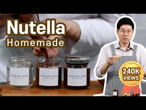 Healthier Homemade Nutella with no additives  Hanbit39s secret recipe