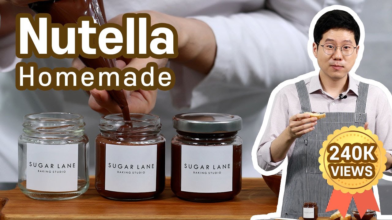 Healthier Homemade Nutella with no additives | Hanbit's secret recipe