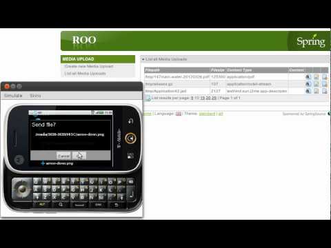 multipart/form-data - File uploads from mobile device