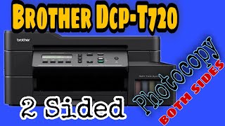 #Brother DCP-T7202#Sided copy