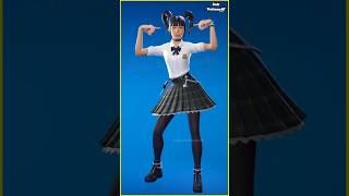 Fortnite Caffienated Emote Yuki Yubari Skin Thicc