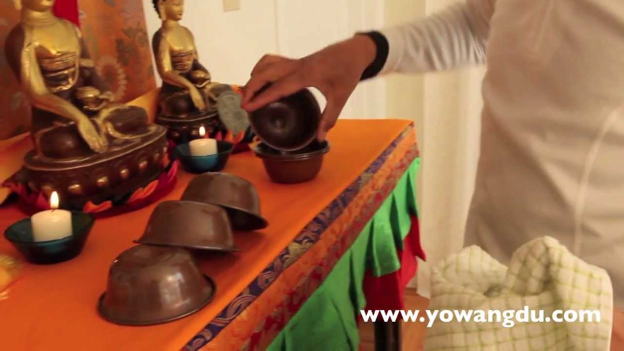 Тибетские чаши для подношения воды: как их использовать