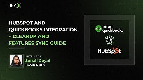 How to integrate HubSpot and QuickBooks - LMS Video Snippet
