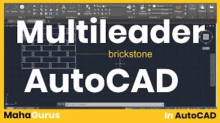How to create Multileader in AutoCAD- Multileader AutoCAD Tutorial