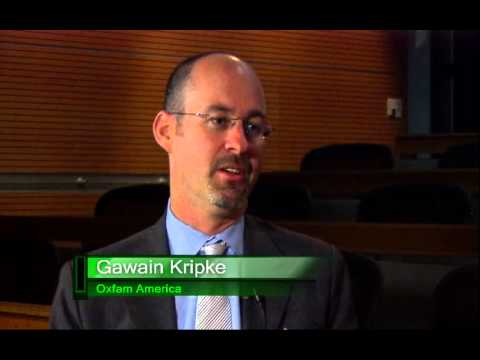 Gawain Kripke, Oxfam America, Student Interview - YouTube