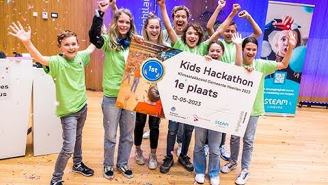 Hackathon aftermovie 2023 kids edition