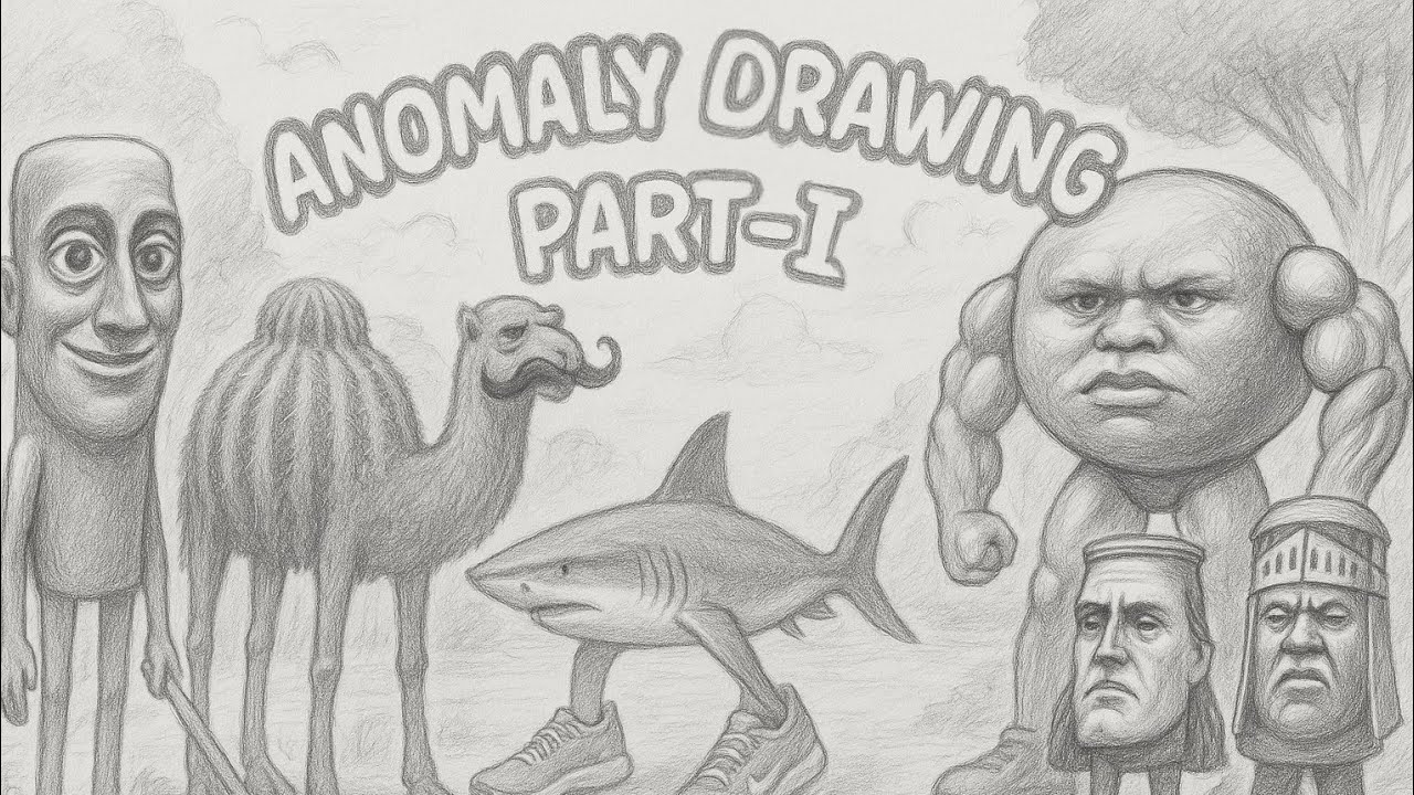 Drawing the Viral Anomaly Part 1 | Mysterious AI-Inspired Character Art ...