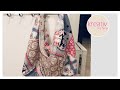 Grocery bag Quick & Easy Vintage Look | Tasche nähen für Anfänger ohne Schnittmuster | sew easy