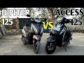 New TVS Jupiter 125 vs Suzuki Access 125 | जाने आपके लिए कोन सही? | PoweronTorque