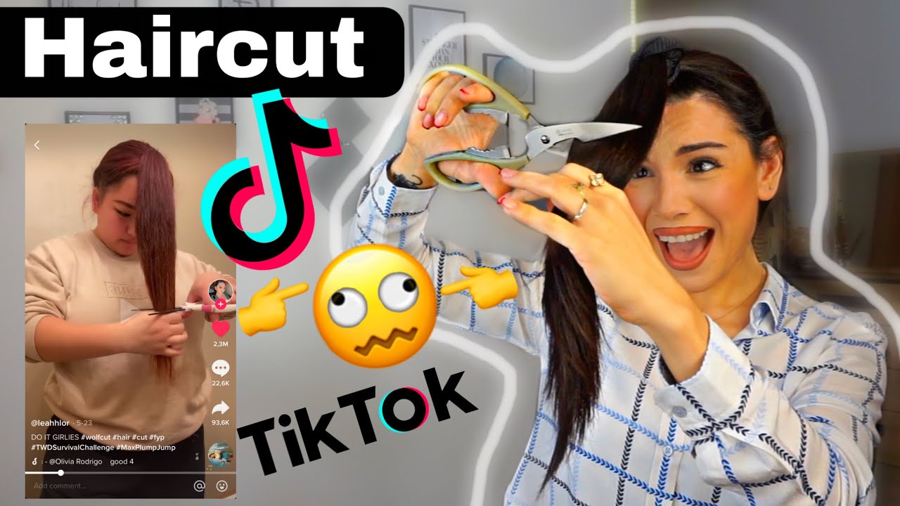Testing Wolf Cut TikTok Trend | 😭😭 Lermeniiiii te qaaaaaj