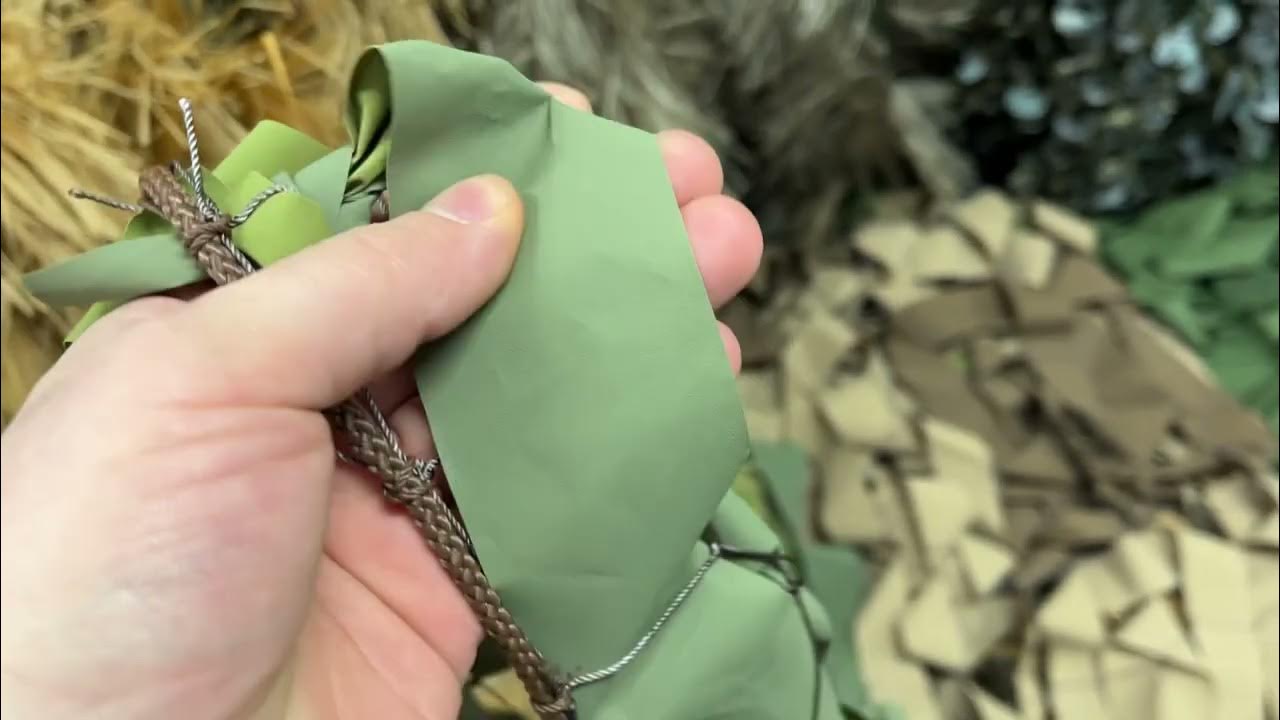 Что такое масксетка из материала Оксофрд и настоящая армейская сетка ...