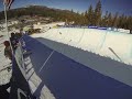 Shaun White's Halfpipe Near Perfect Winning Run - Raw Footage
