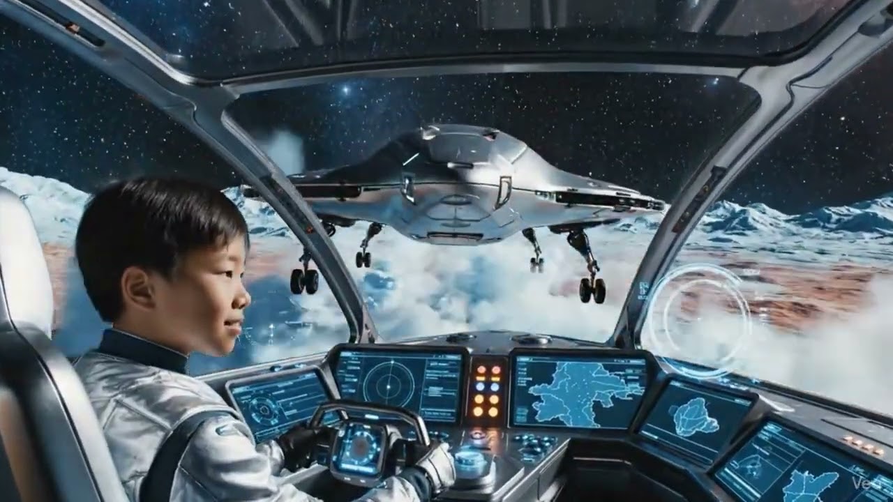 Little Boy in Space – AI Animated Adventure for Kids 