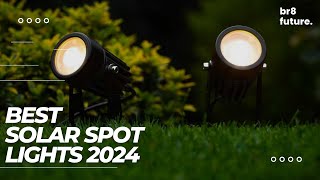 Best Solar Spot Lights 2024 🌞✨ Top 5 Solar Landscape Spotlights Review