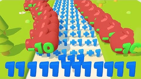 NumberRun | All Levels Gameplay Walkthrough(Android/iOS) Update Apk Lv 01-20