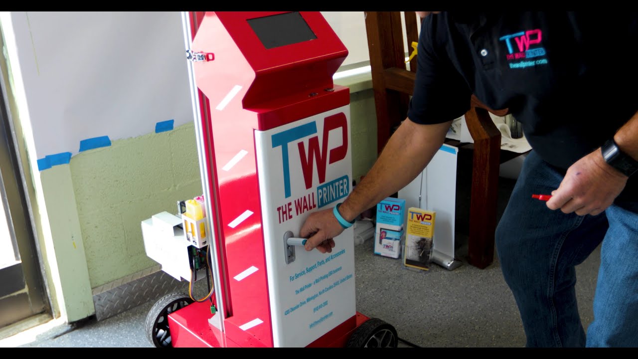 The Wall Printer Step By Step Setup YouTube