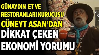Günaydın Et Ve Restoranlar Kurucu Ortağı Cüneyt Asana Ankarada Turizmin Enleri Ödülü