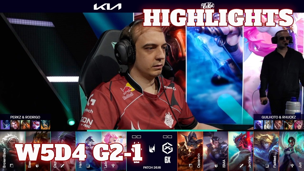 G2 vs GX - Game 1 Highlights | Week 5 Day 4 LEC Summer 2026 | G2 Esports vs GIANTX G1 W5D4