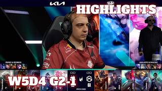 G2 vs GX - Game 1 Highlights | Week 5 Day 4 LEC Summer 2026 | G2 Esports vs GIANTX G1 W5D4